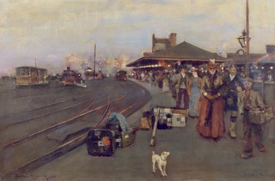 Stirling Station, 1888 by William Kennedy